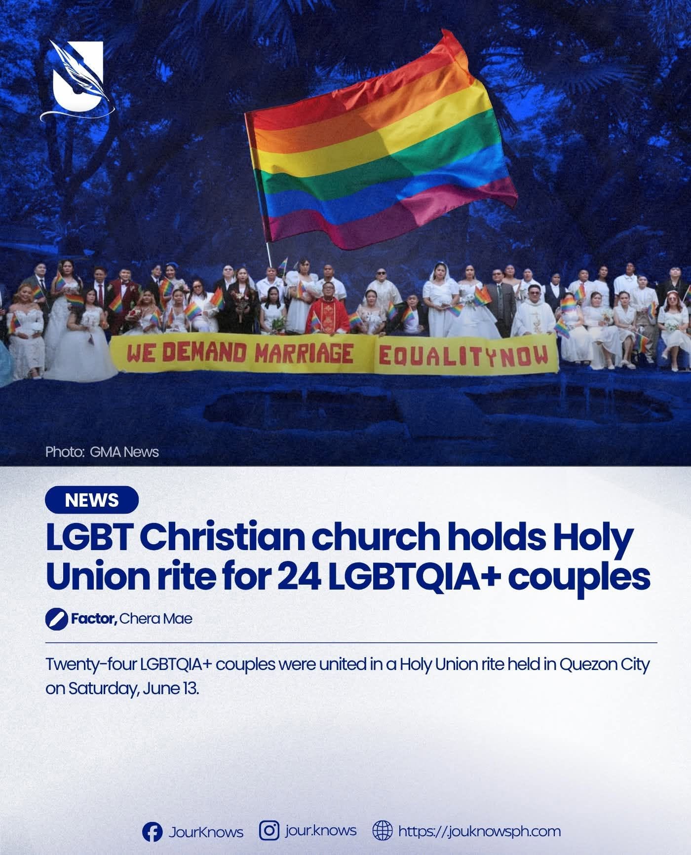 LGBTS Holy Union Rite