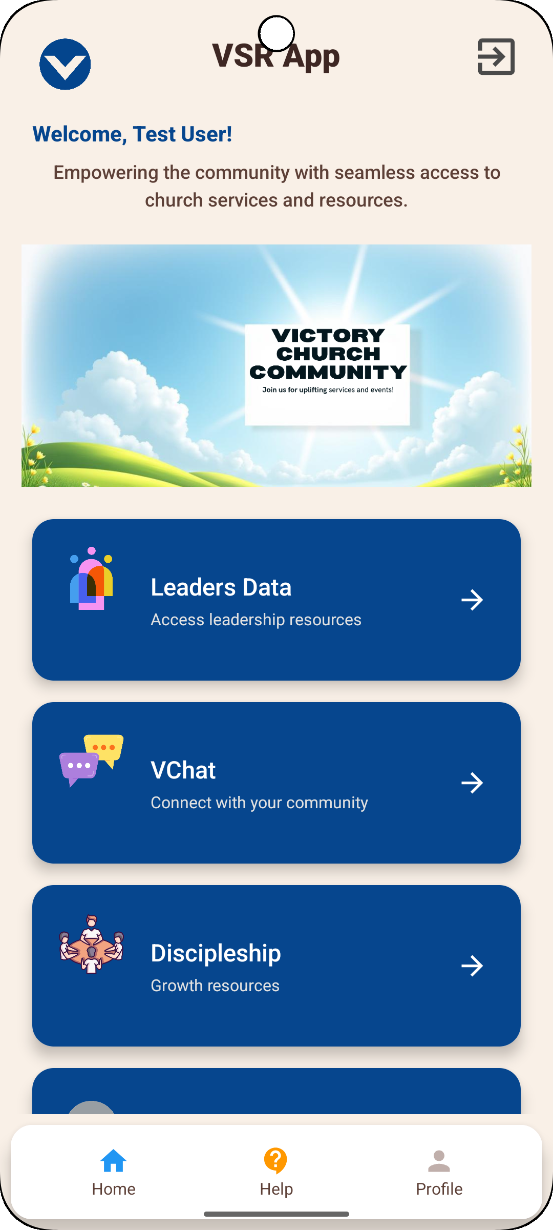 Church Community App