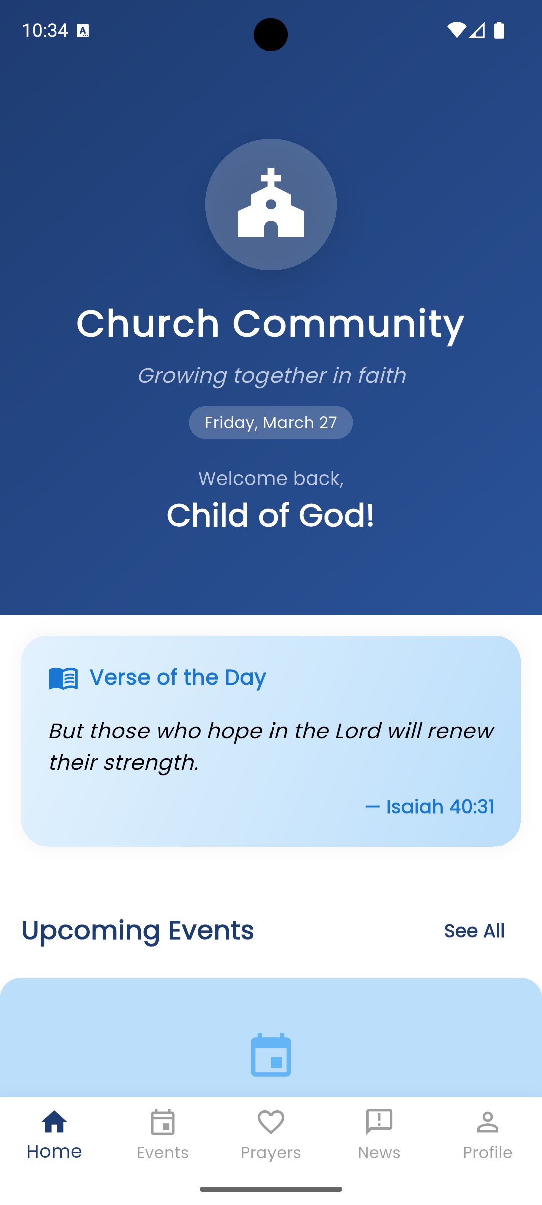 Church Community App