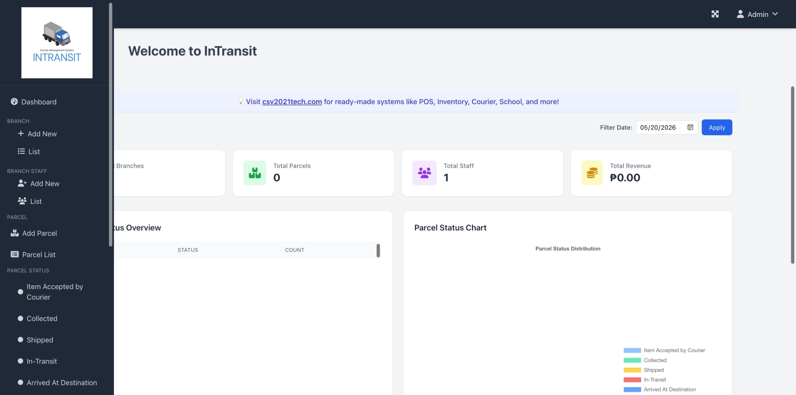 Courier Management System